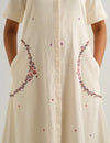 CIRCLE EMBROIDERED DRESS