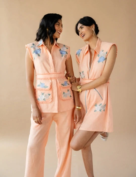 Coord-Set Peach