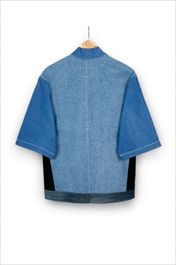 Un Denim - Upcycled Denim Kimono Jacket | 174