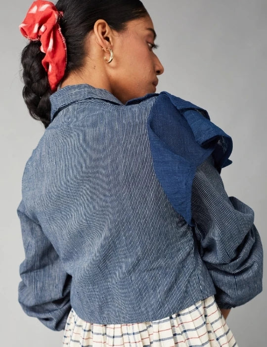 Indigo Arani jacket
