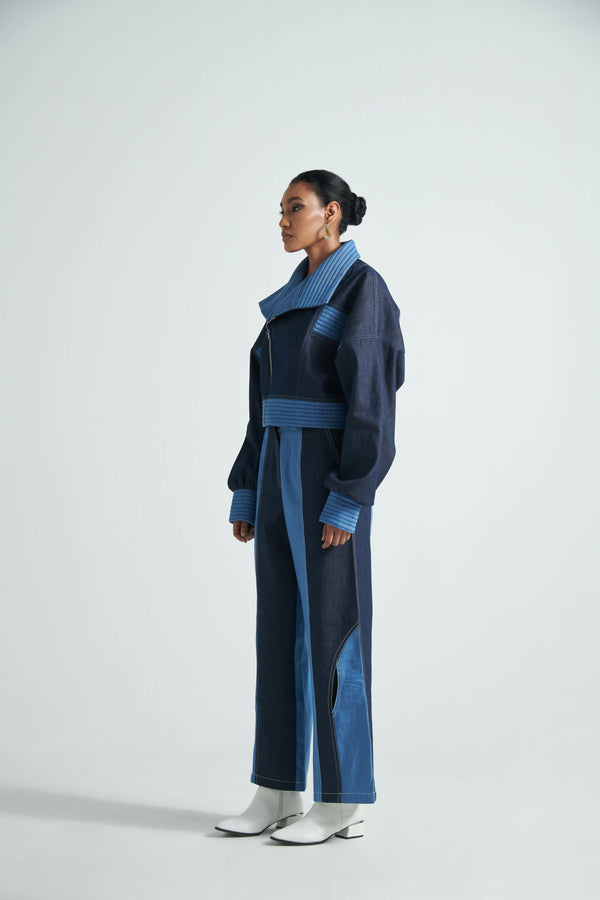 Indigo Vortex Trousers