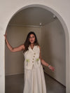 Amara Applique Vest Set