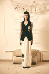 ATBW - AN Reversible Waistcoat with Bloom Pencil Skirt