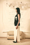 ATBW - AN Reversible Waistcoat with Bloom Pencil Skirt