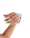 Edge Mega Bangle Silver