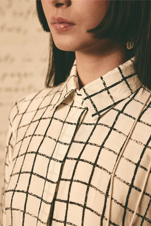 ATBW - AN Bookmark Grid Kurta