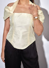 Nightfall Wine Corset Top