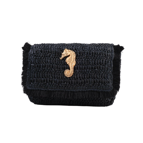 Raffia Crossbody