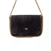 AYRA HANDBAG Dark brown gold