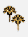 August Earrings in Gold