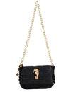 Raffia Crossbody