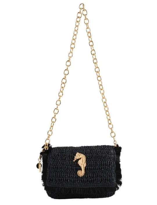 Raffia Crossbody