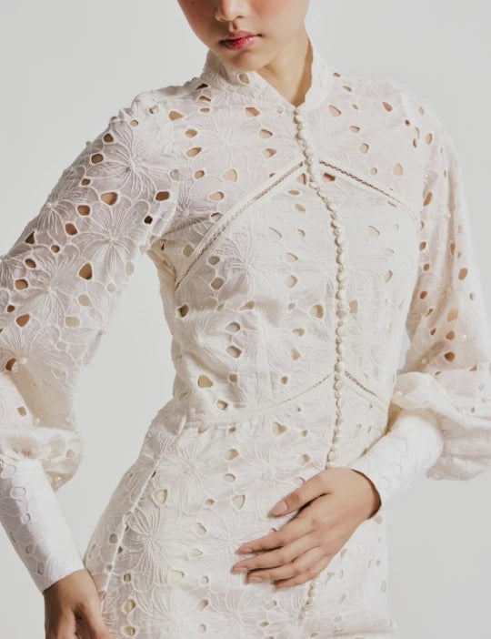 Maeve Dress White
