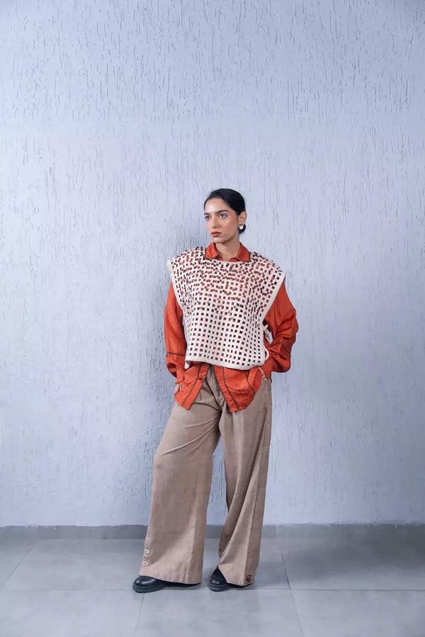 Jaali Bib- Terracotta