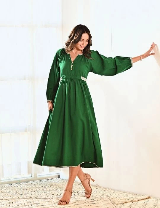 Emerald Maxi Dress