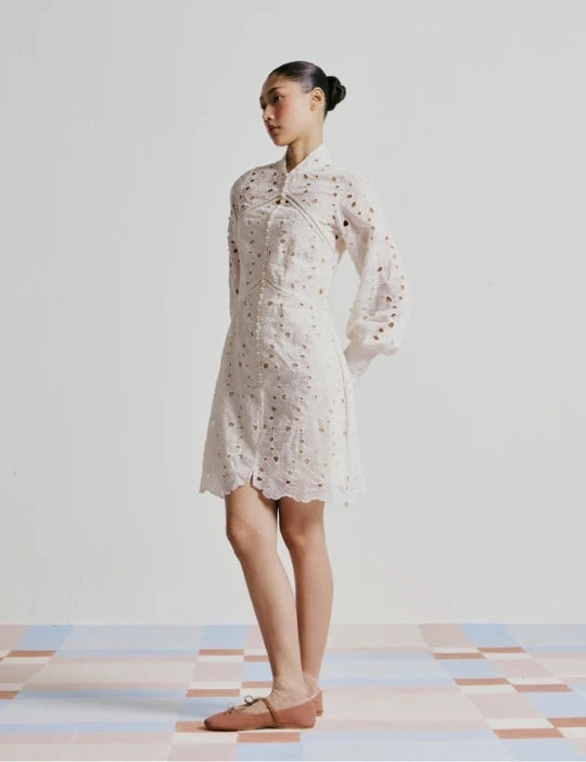 Maeve Dress White