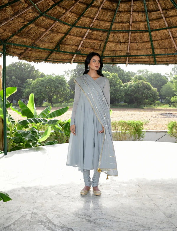 Saanjh Taani Anarkali Suit