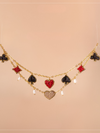 Suits Of Cards Charms Chain