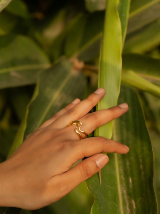 flo-ring - gold