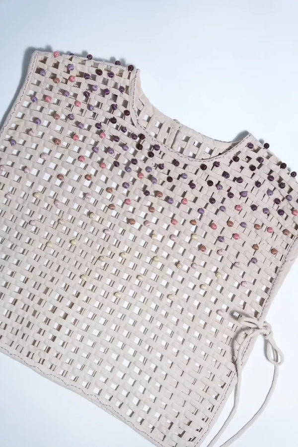 Jaali Bib- Amaranth