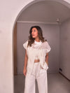 White Linen Pants