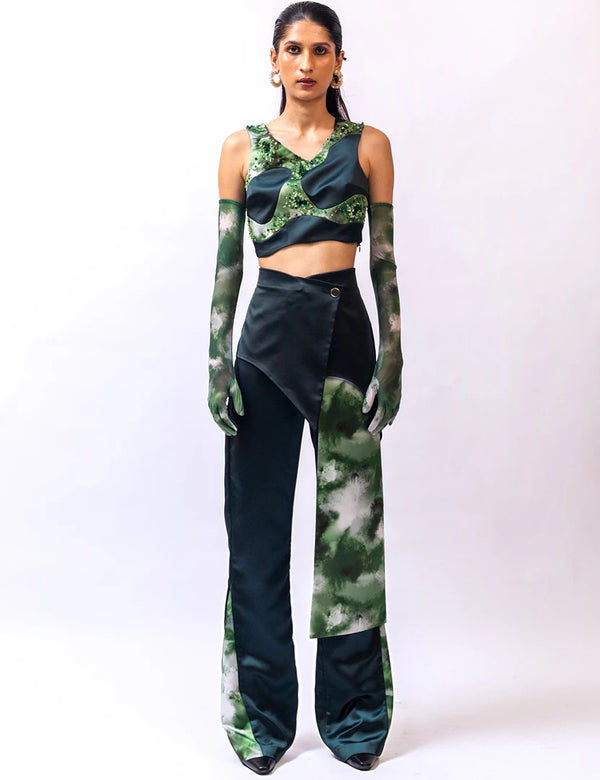 MOSS MOSAIC TOP