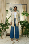 Liquid Sunshine Notch Collar Blazer