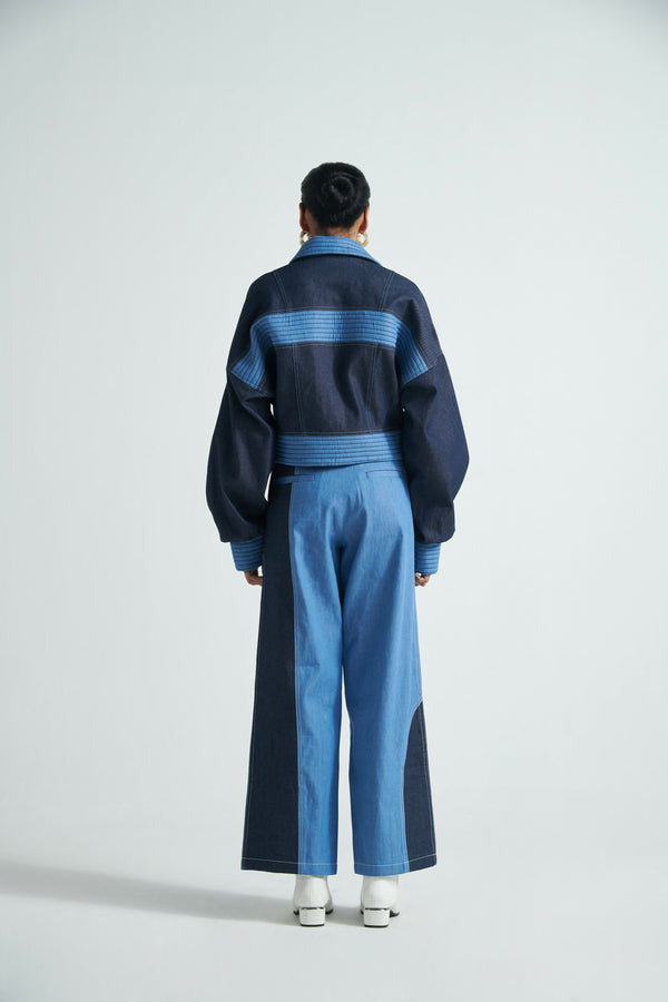 Indigo Vortex Trousers
