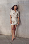 Live Leafy Khadi Skort
