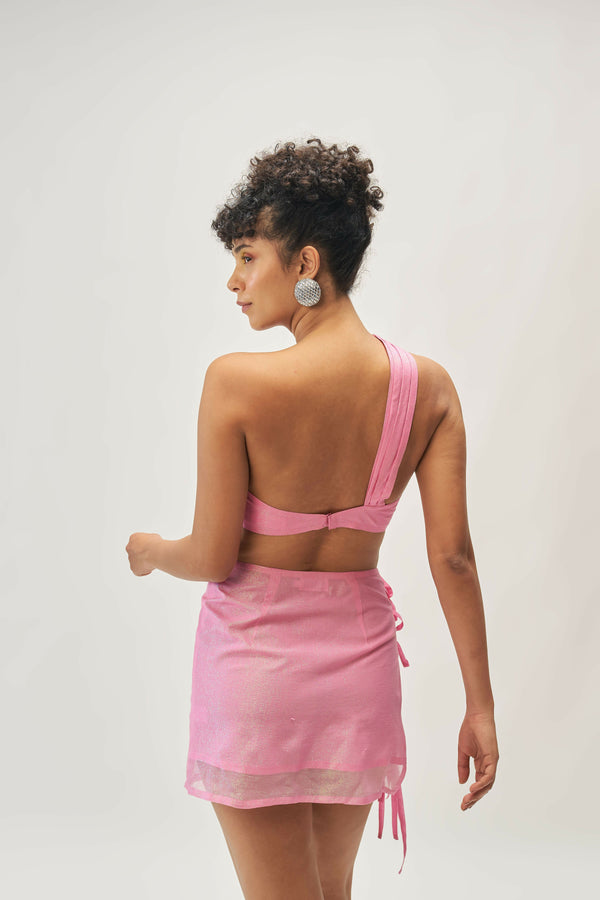 Pink Lurex Set