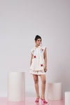 Striped Yellow & White Shirt and Short set