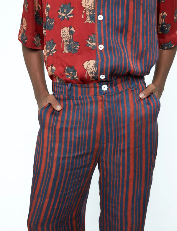 Rustic Tapered Pants
