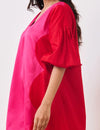 Red & Pink Short Party Dress