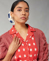 Red Alba Dress