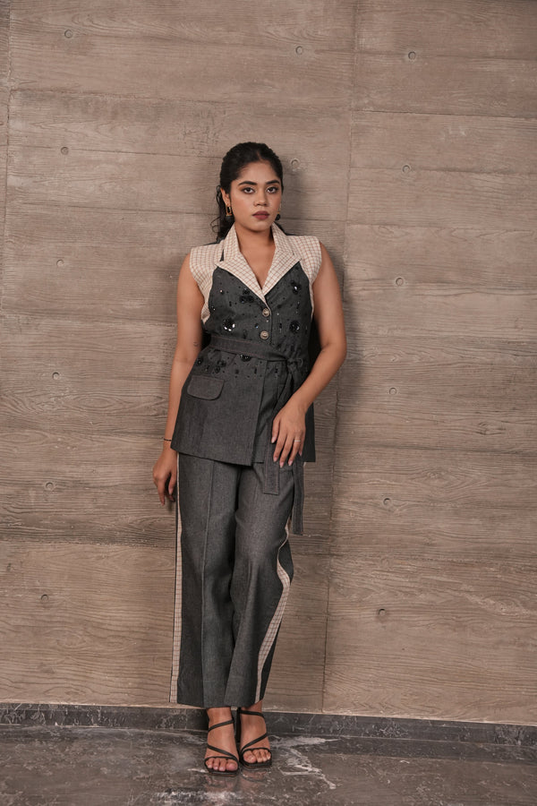 Checkered Co-Ord Set