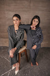 Flora Blazer - Earthy Grey