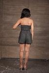 Tailored Skorts - Earthy Grey