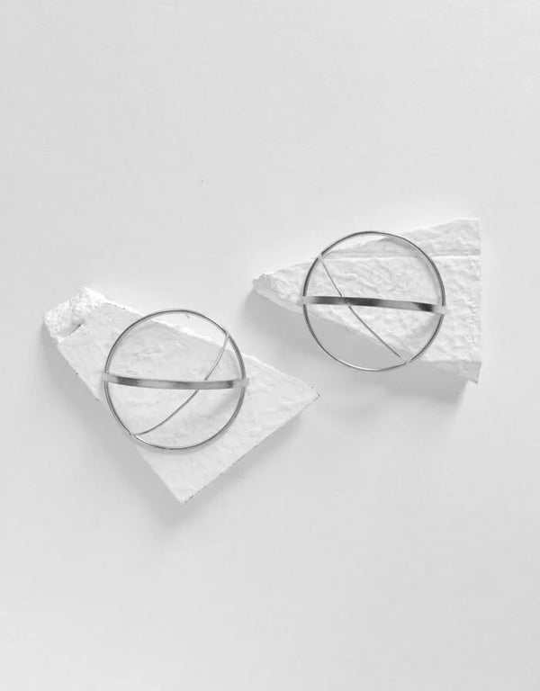 Qinisa Earrings Silver