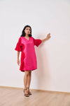 Red & Pink Short Party Dress