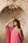 Sharbati Tissue Silk Kaftan Set