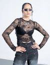 Lace Skin Top