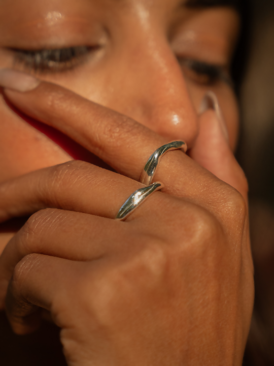 flo-ring - silver