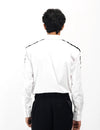 IVORY SHADOWED GLIMMER SHIRT