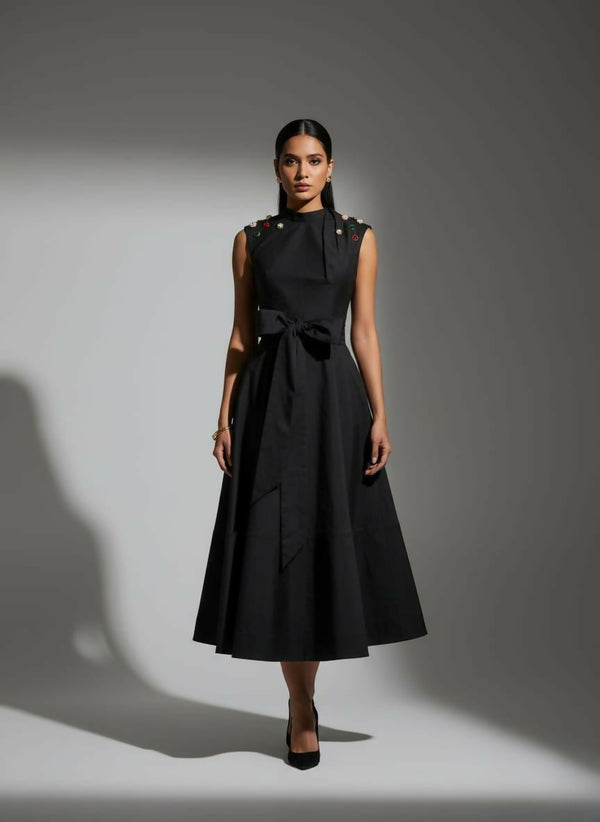 Black Skirt Set