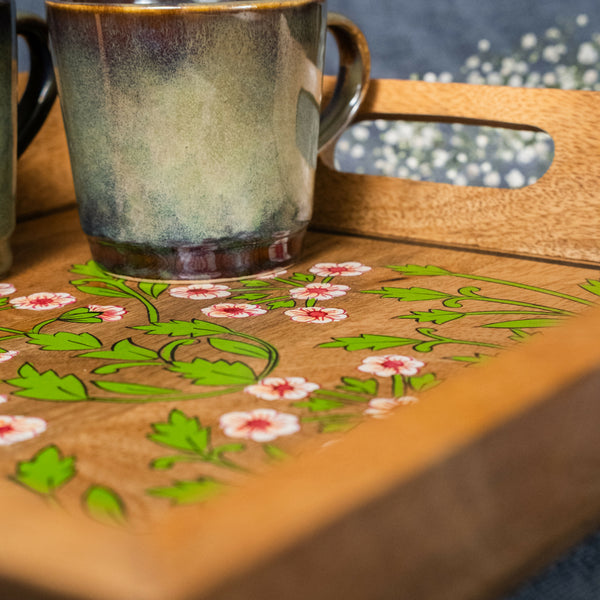 Floral - Serving Tray