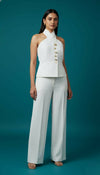 White Halter Co-ord set