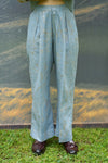 Azure Vest & Flared Trousers Set