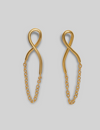 Twisty Chain Earrings