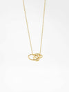 The Scribbled Pendant Necklace