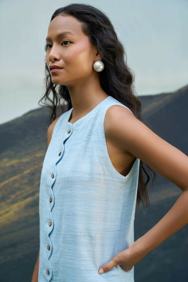 Petal Sleeveless Dress
